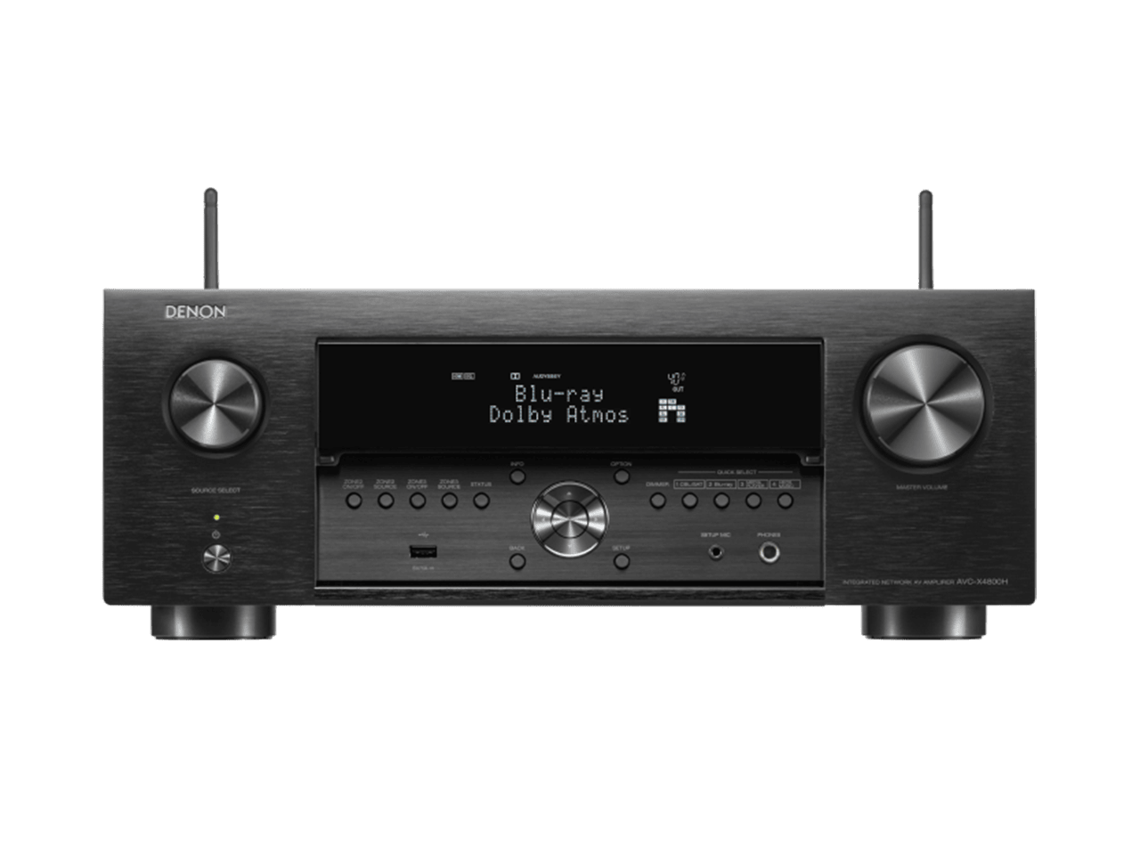 Denon AVCX4800H 9.4ch 8K AV Receiver Black AVRs & Processors Denon