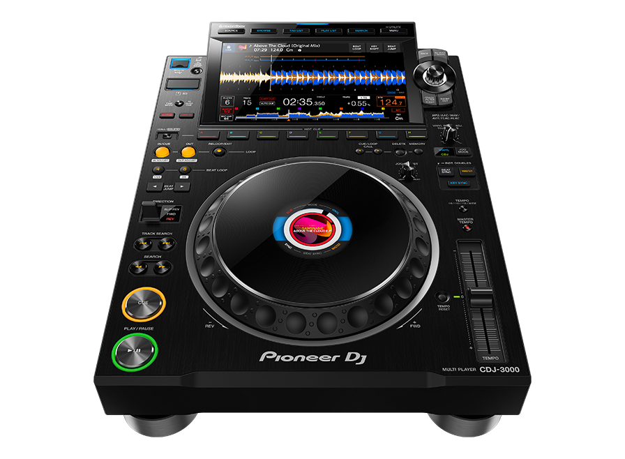 Pioneer DJ CDJ-3000 Pro MPU-Driven DJ Multi Player with 9 Touch Screen