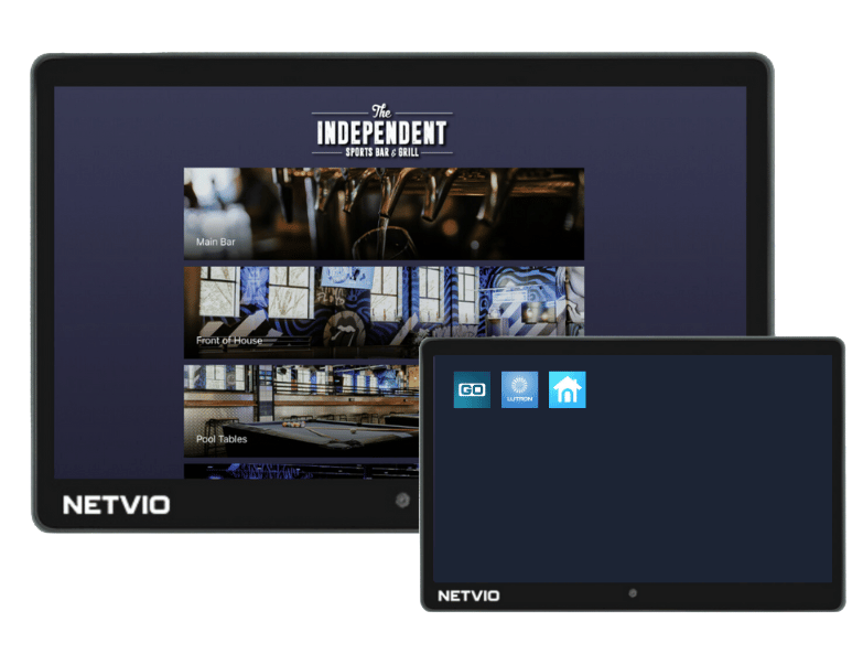 Netvio TS-13-10 | 13.3″ NetvioGo Touch Panel Controller with PoE & Wi-Fi