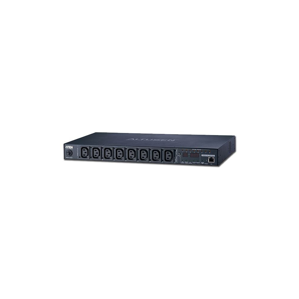 Aten 8 Way 10A Intelligent Eco Power Distribution Unit, 1U PE6108G Power Management ATEN
