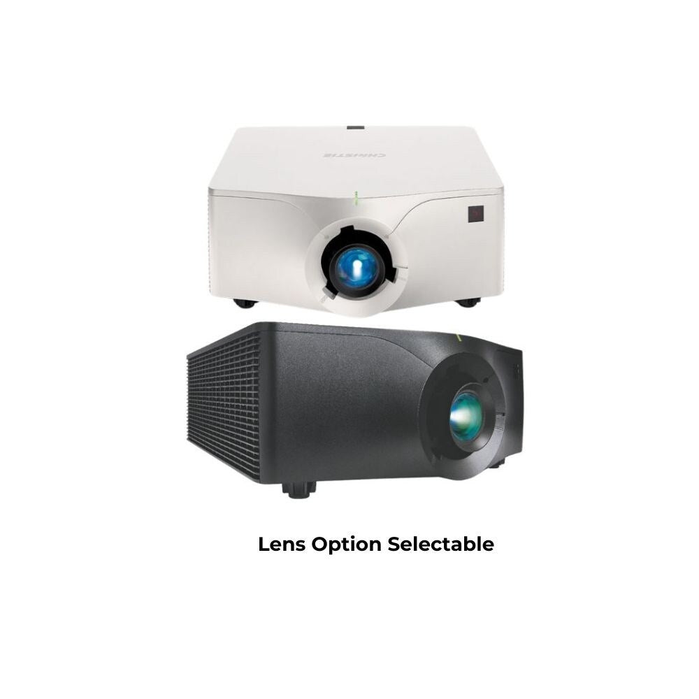 Christie DWU880-GS 9,500 Lumen, WUXGA, 1DLP Laser Projector With Optional Lens, Black or White