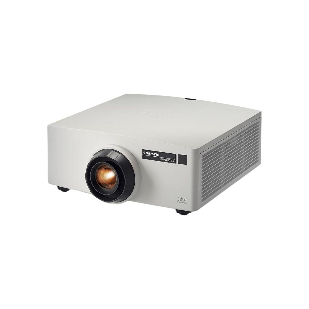 Christie GS Series DWU630 6,750 Lumen, WUXGA, 1DLP, Laser Projector With Optional Lens, Black or White 2