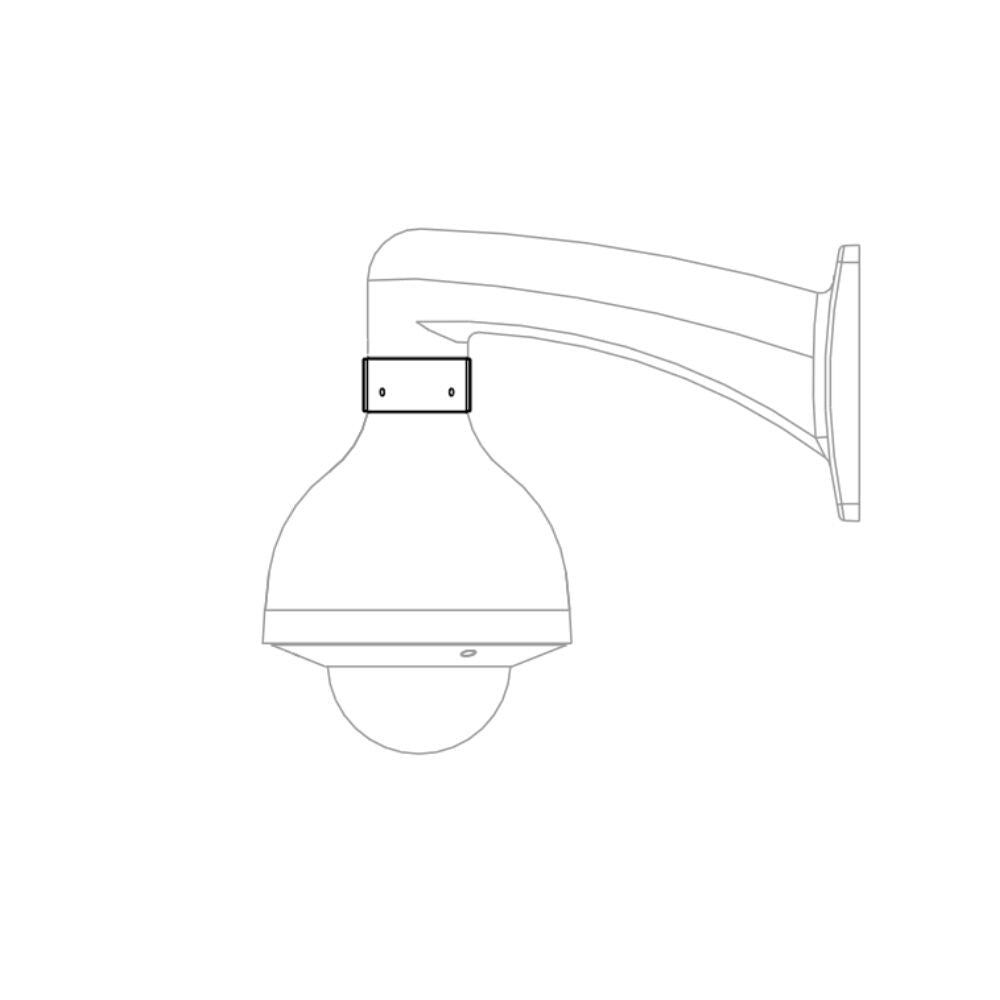 Dahua Hanging Mount Adaptor Collar For Dahua's Dome Cameras, White 1
