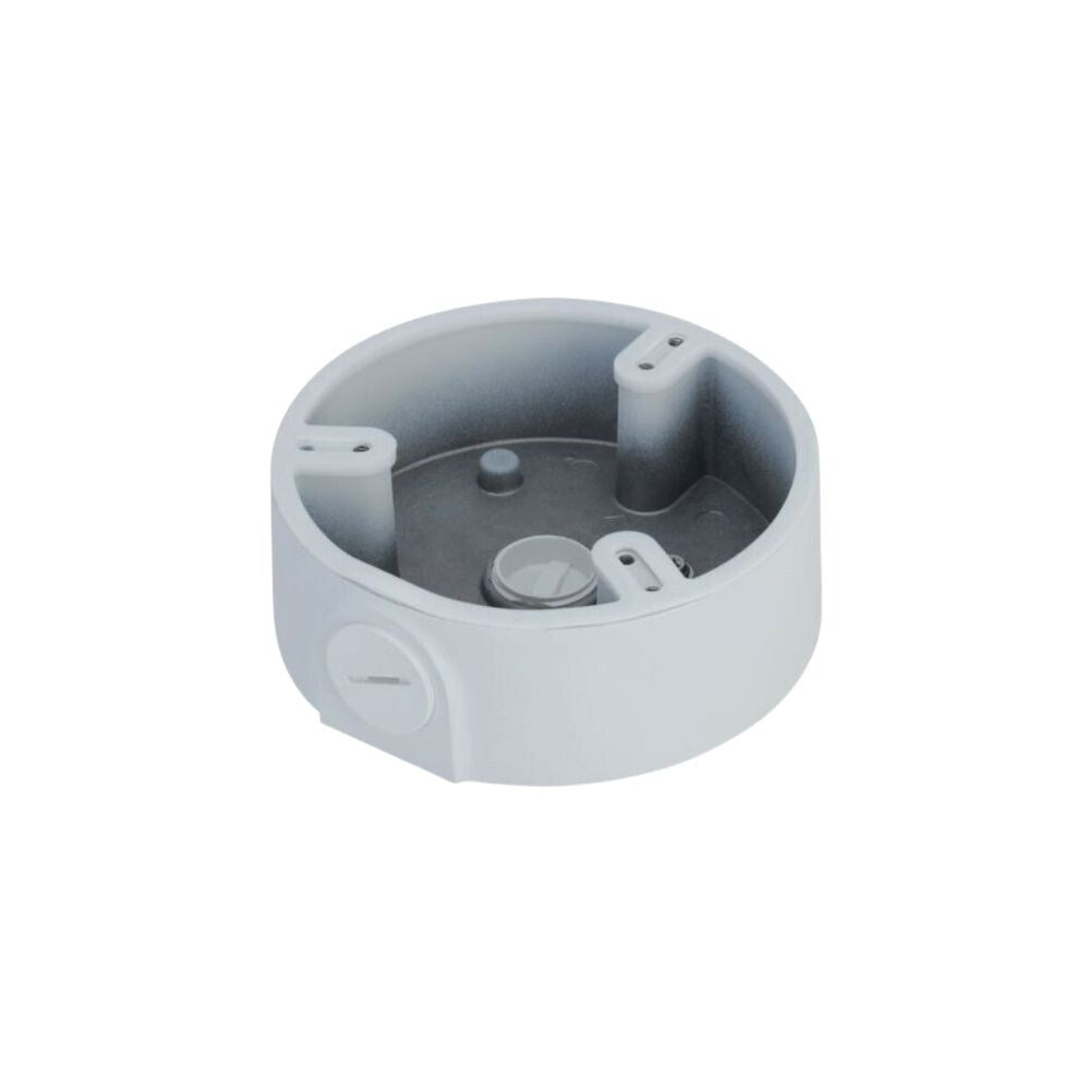 Dahua Round Aluminium Junction Box for Dahua's Professional Series DAH-PFA197R Dome Cameras, White Junction Box Dahua