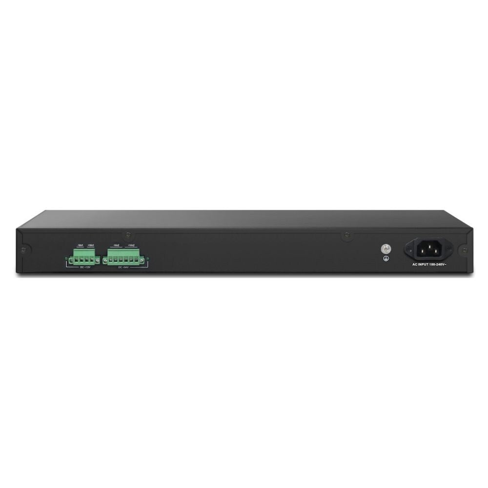 Draytek P2282X 10GbE Gigabit Managed Switch With 24 PoE Gigabit Ports,10GbE SFP+ Uplink Ports and Power Redundancy 2