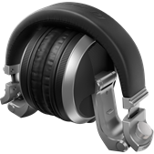 Pioneer DJ HDJ-X5 Pro DJ 40mm Headphones with Swivel Ear