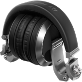 Pioneer DJ HDJ-X7-K Pro DJ 50mm Headphones with Swivel Ear Headphones Pioneer DJ