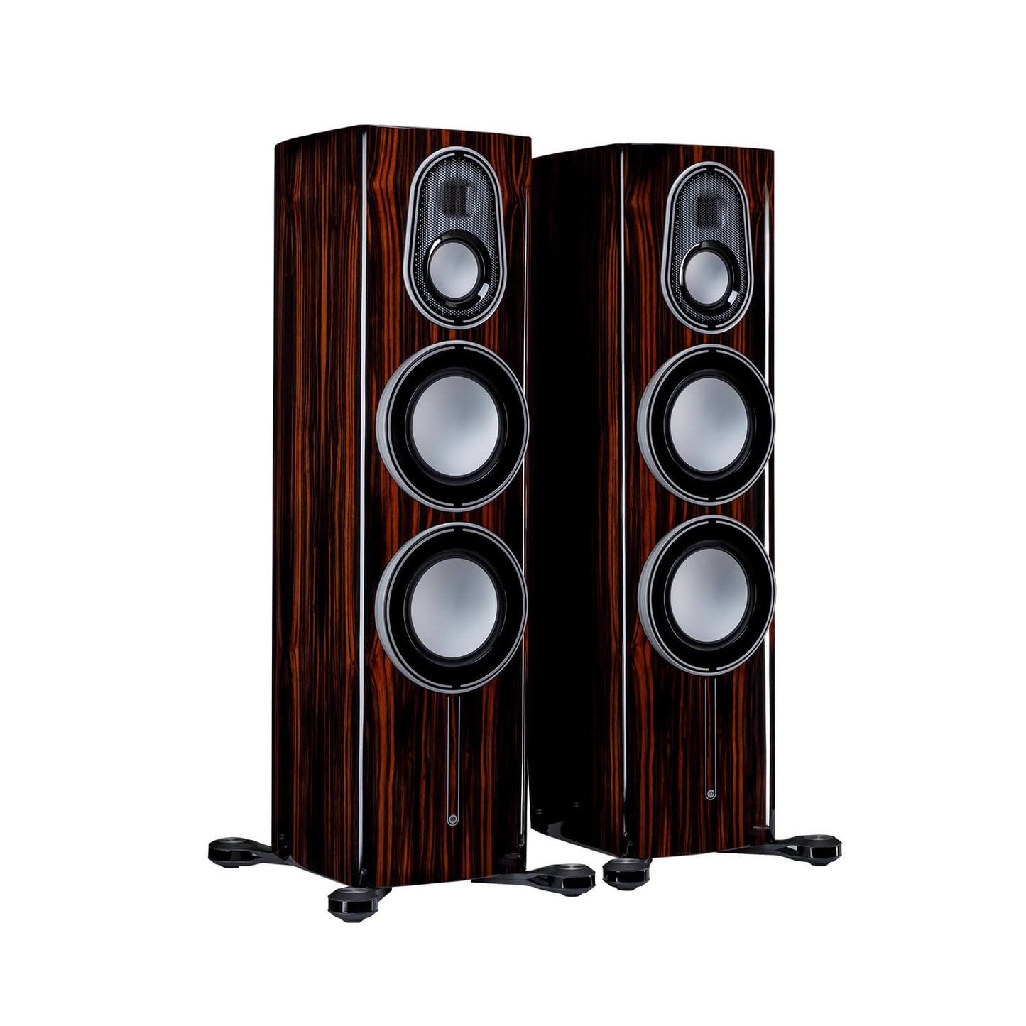 Monitor Audio - Platinum 300 3G Floorstanding Speaker Pair Speaker Monitor Audio Ebony