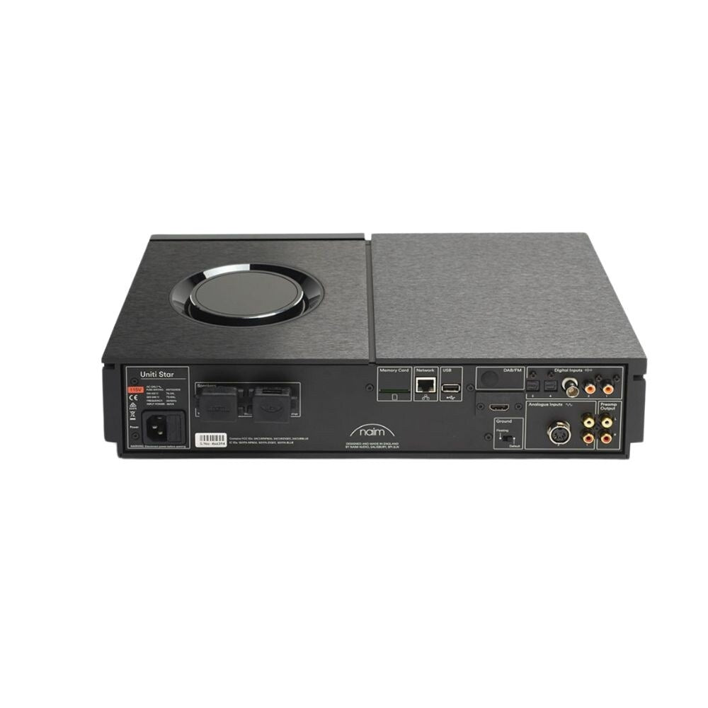 Naim Uniti Star Network Streamer With CD Player, 70W Per Channel 2