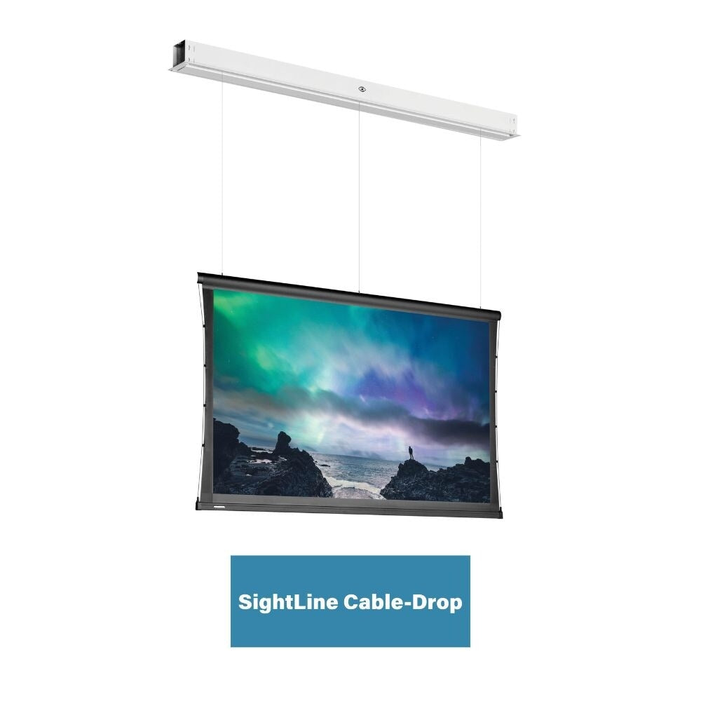 Projecta / Da-Lite SightLine Tensioned Ceiling Recessed Screen 1