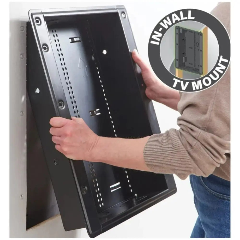 Sanus VIWLF128-B2 Premium In Wall Full Motion TV Mount For 42"To 85" TVs, Black TV Mounts Sanus