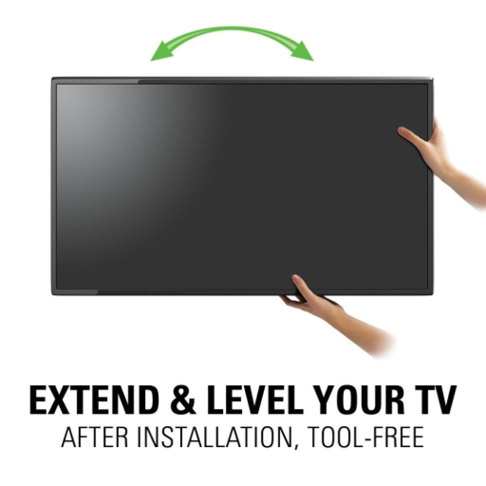 Sanus VMF620 Full Motion+ TV Mount For 37" to 55" Flat Panel TVs. Black TV Mounts Sanus