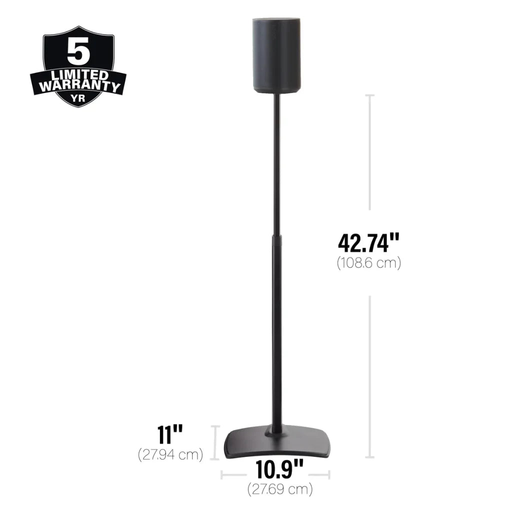 SANUS Height-Adjustable Speaker Stand for Sonos Era 100™