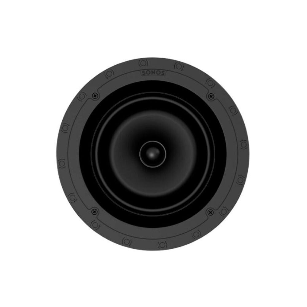 Sonos Architectural 8" In Ceiling Speaker By Sonance, White: PAIR