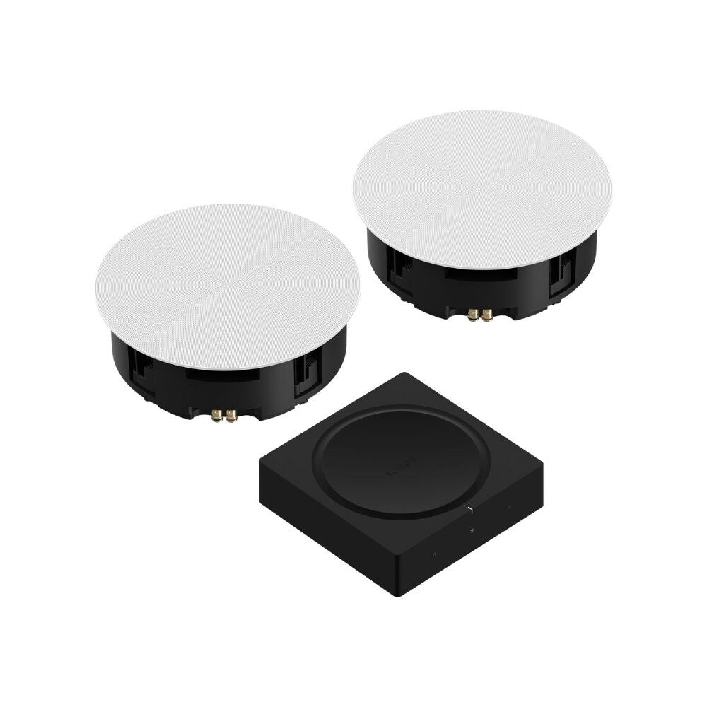Sonos In-Ceiling Set With an Amp and A Pair of 8" Ceiling Speakers: SET