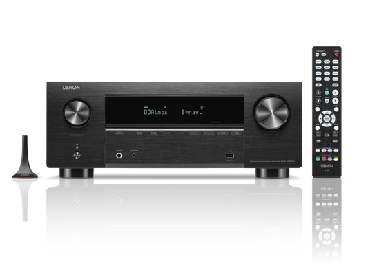Denon AVCX3800H 9.4ch 8K AV Receiver Black AVRs & Processors Denon