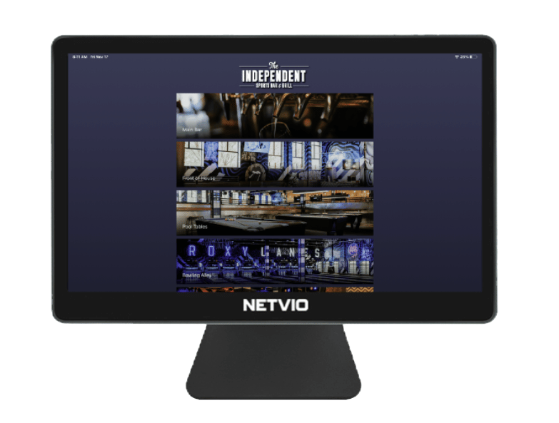 Netvio TS-13-10 | 13.3″ NetvioGo Touch Panel Controller with PoE & Wi-Fi