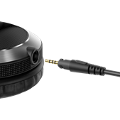Pioneer DJ HDJ-X7-K Pro DJ 50mm Headphones with Swivel Ear Headphones Pioneer DJ