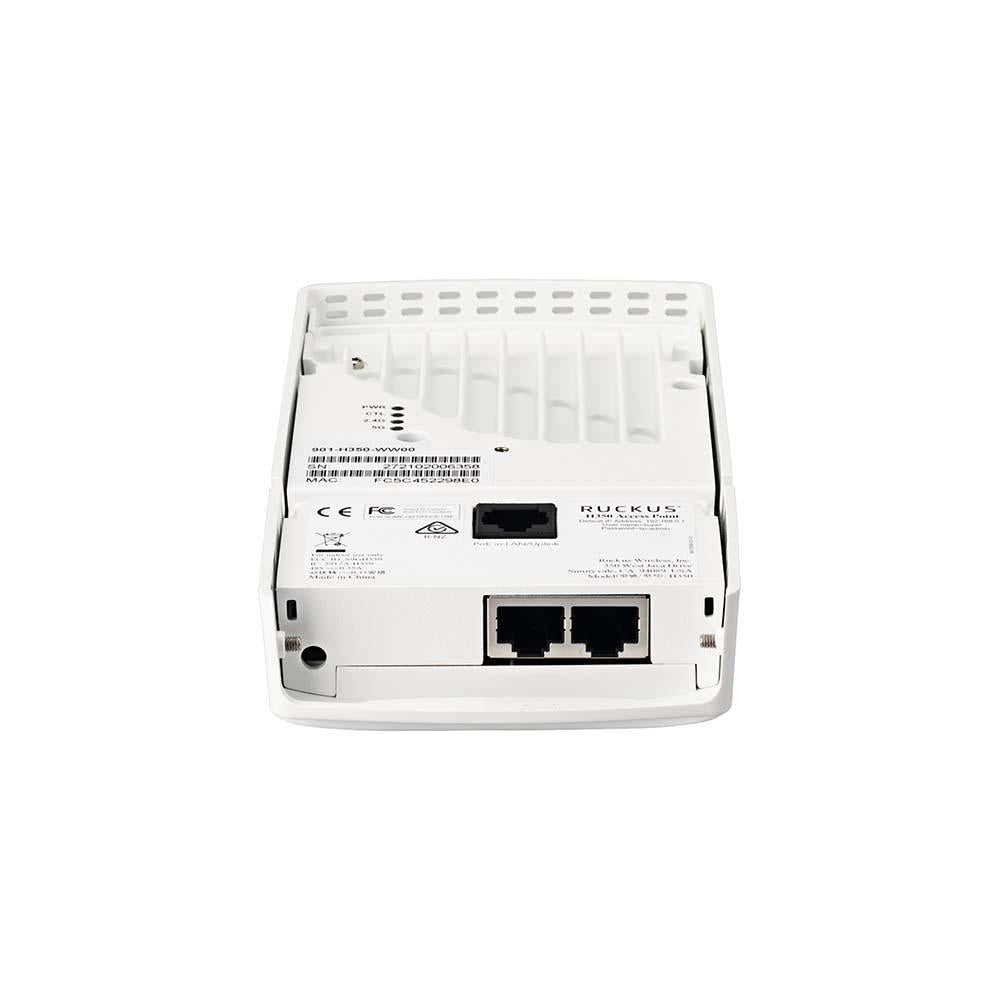 Ruckus H350 Unleashed Wi-Fi 6 Dual Band Concurrent 2.4GHz and 5GHz, Wired or Wireless Wall Switch Access Point. Does Not Include DC Power Supply Access points Ruckus