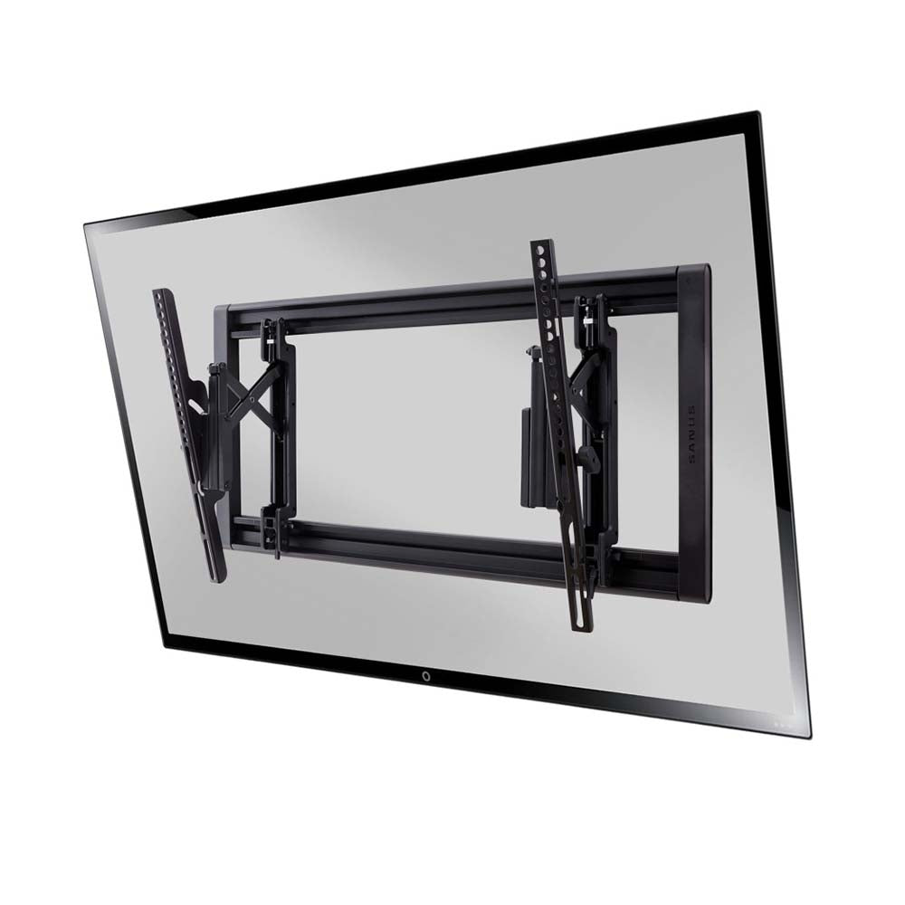Sanus Advanced Tilt 4D Premium Wall Mount for 42" to 90" TVs, Black TV Mounts Sanus