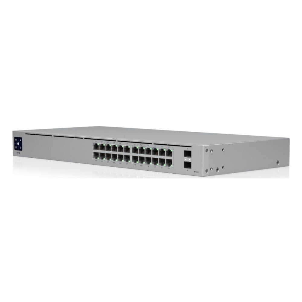 Ubiquiti UniFi 24 Port PoE+ L2 Ethernet Switch With 16 GbE PoE+, 8x GbE, 2x 1G SFP Uplink Ports and 95W PoE Budget 1